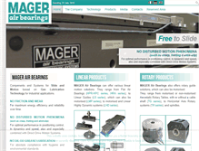 Tablet Screenshot of mager-ab.it
